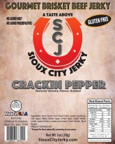 Crackin Pepper Beef Jerky